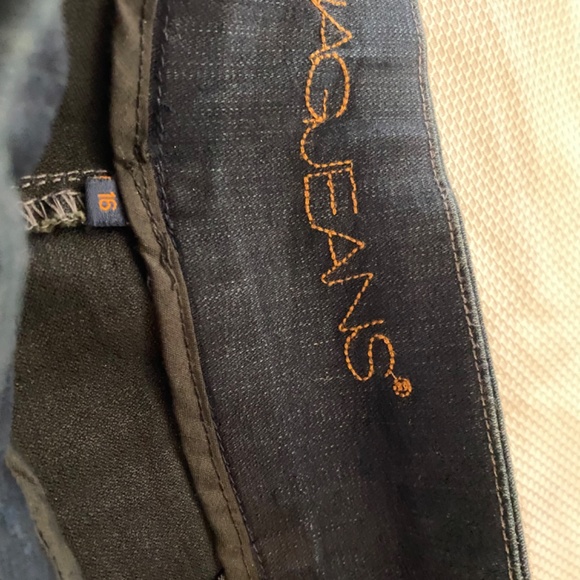 Jag Jeans dark denim Bermuda Short size 16 NWT - Picture 2 of 5